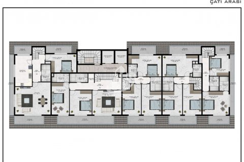 1+1 Wohnung  in Demirtas, Alanya, Antalya, Türkei Nr. 84715 - 30