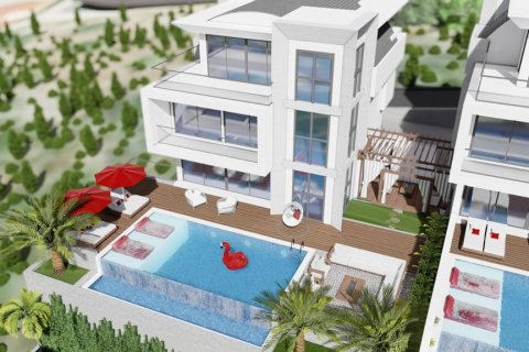 3+1 Villa  in Tepe, Alanya, Antalya, Türkei Nr. 80628 - 12