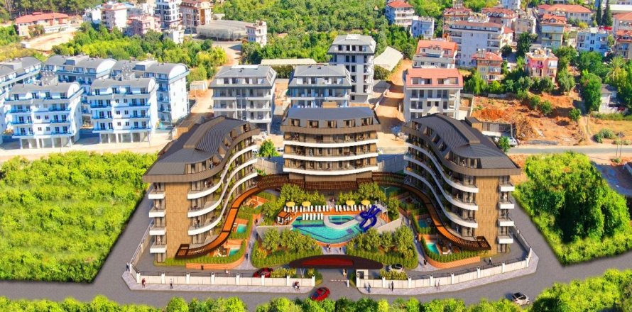 1+1 Bauprojekt  in Oba, Antalya, Türkei Nr. 79690