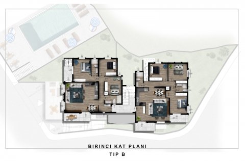 3+1 Wohnung  in Girne,  Nr. 83615 - 10