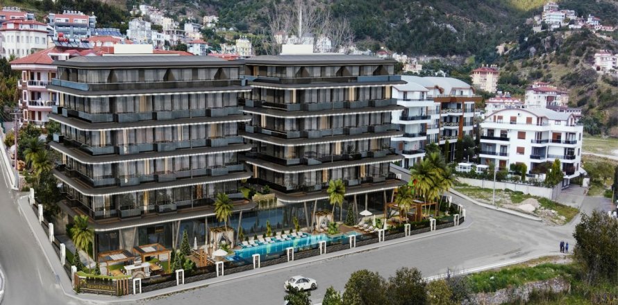 1+1 Bauprojekt  in Alanya, Antalya, Türkei Nr. 79770