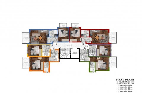 1+1 Wohnung  in Gazipasa, Antalya, Türkei Nr. 83642 - 13