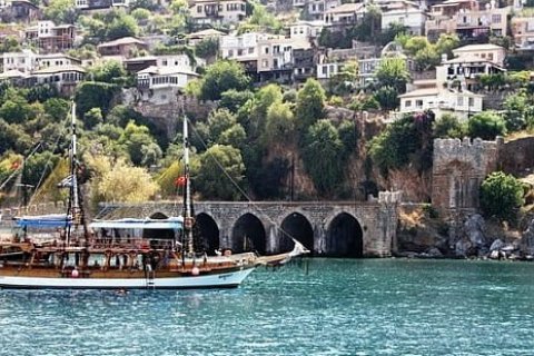 Tersane shipyard - ancient port of the Seljuk times