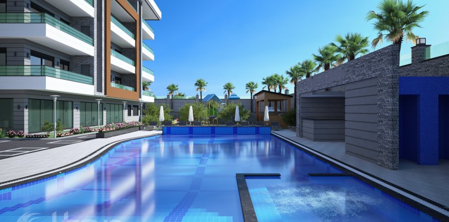 3+1 Apartment  in Oba, Antalya, Turkey No. 21355