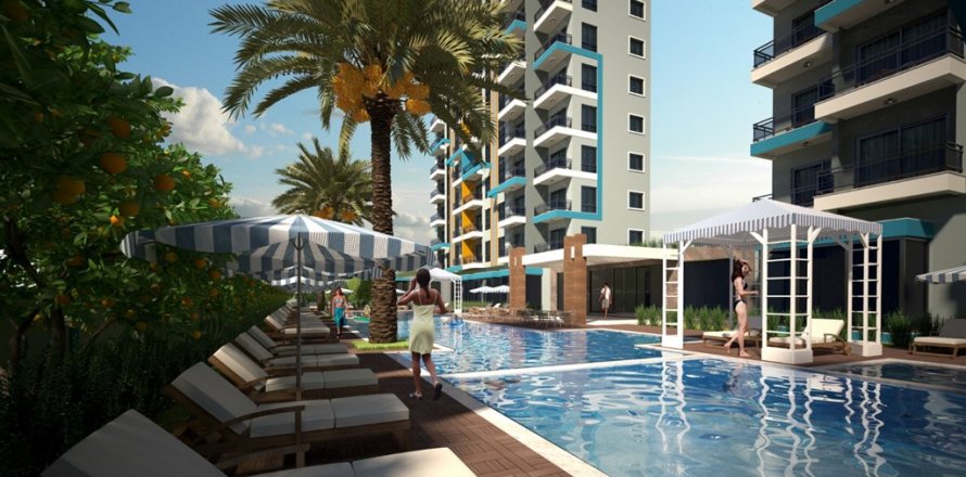 1+1 Apartment  in Mahmutlar, Antalya, Turkey No. 25526