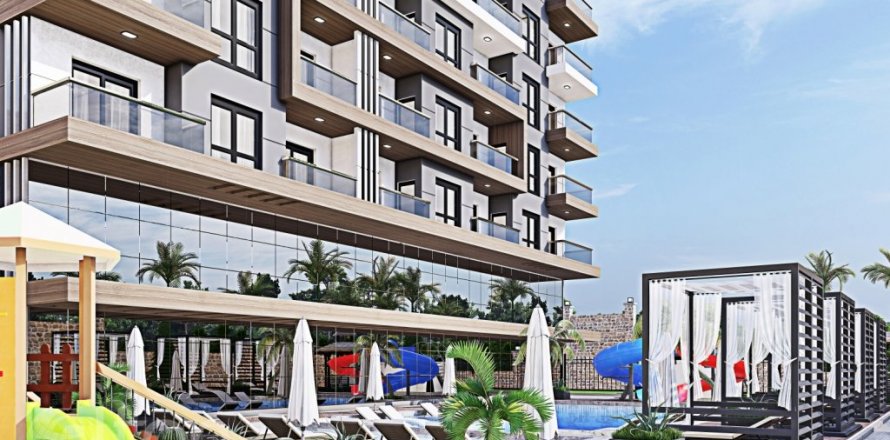 2+1 Apartment  in Alanya, Antalya, Turkey No. 28296