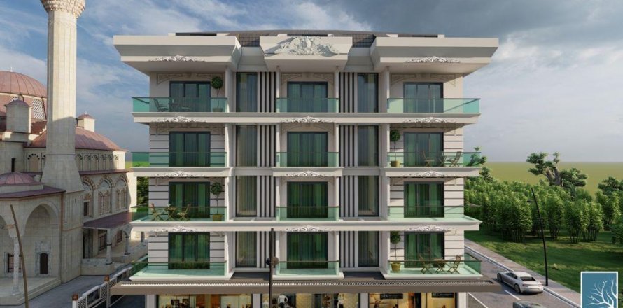 1+1 Apartment  in Oba, Antalya, Turkey No. 39829