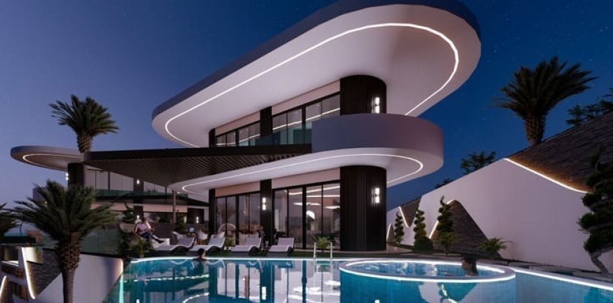 3+1 Villa  in Kargicak, Alanya, Antalya, Turkey No. 26395