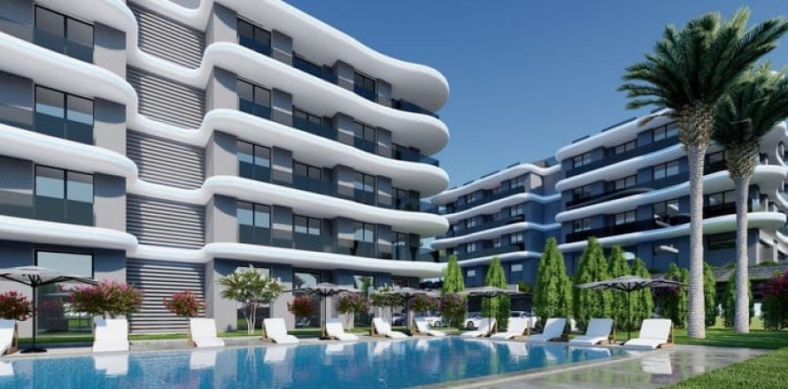 1+1 Apartment  in Okurcalar, Alanya, Antalya, Turkey No. 42887