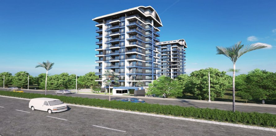 1+1 Apartment in Twin Towers 4, Mahmutlar, Antalya, Turkey No. 46251