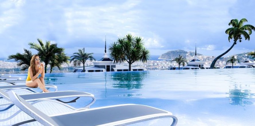 2+1 Penthouse  in Mahmutlar, Antalya, Turkey No. 43390