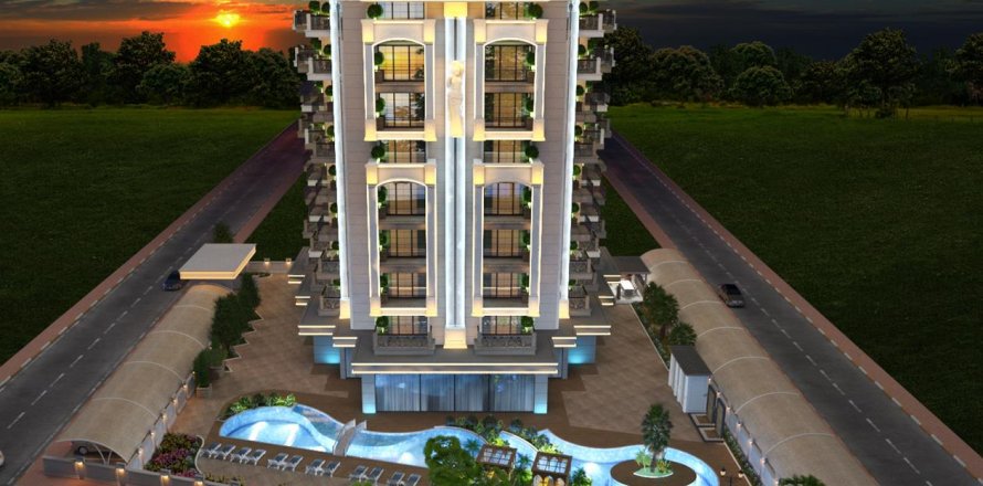 2+1 Penthouse  in Oba, Antalya, Turkey No. 46017
