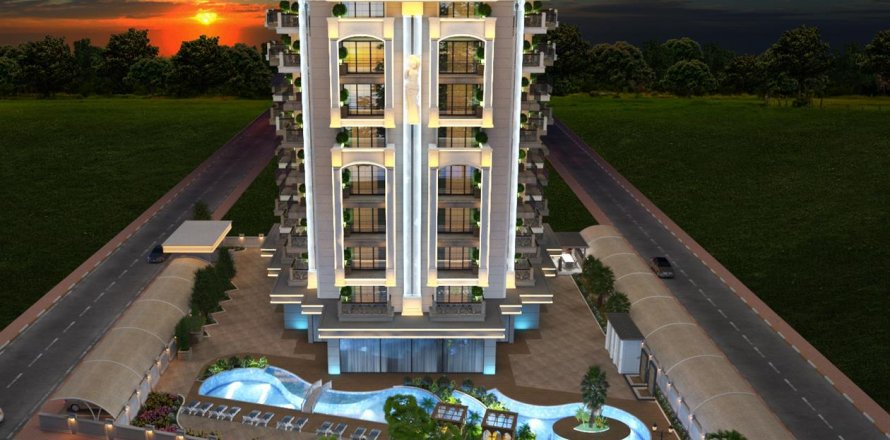 4+1 Penthouse  in Oba, Antalya, Turkey No. 46019