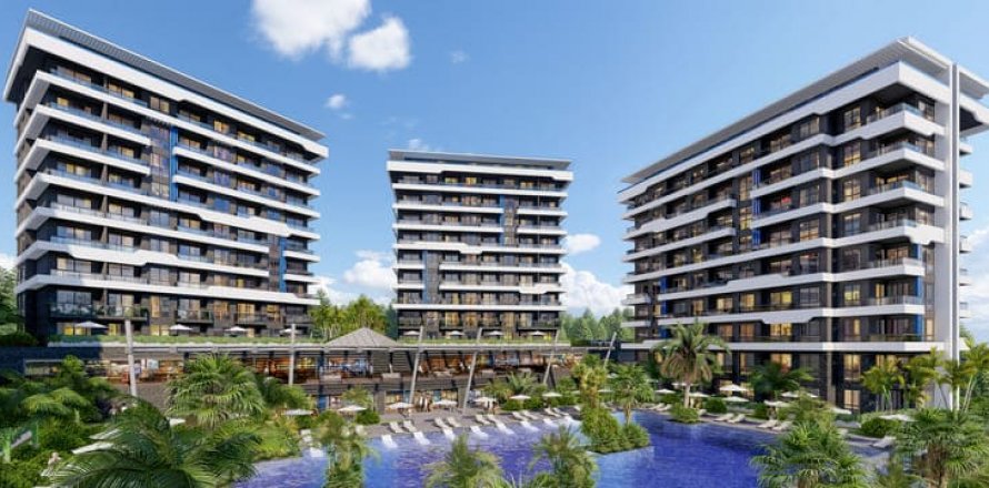 1+1 Apartment  in Okurcalar, Alanya, Antalya, Turkey No. 46636