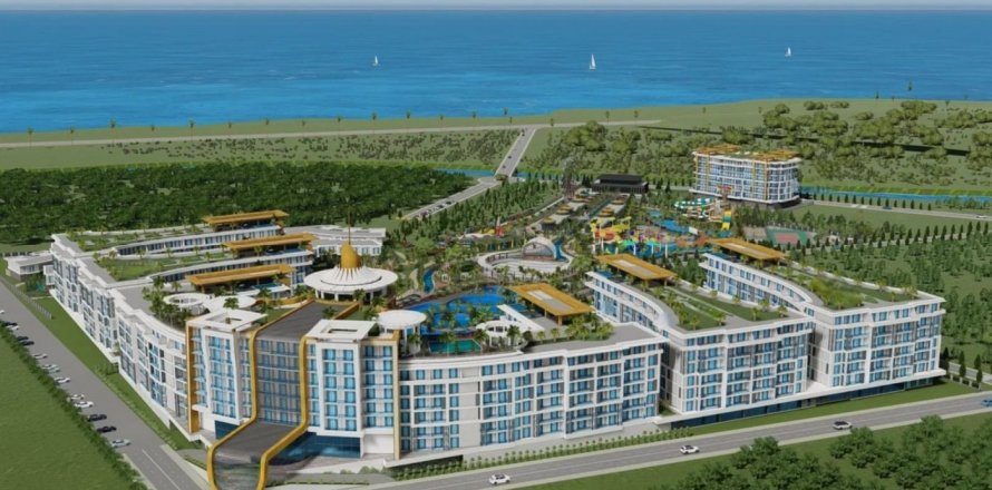 1+1 Apartment  in Avsallar, Antalya, Turkey No. 36445