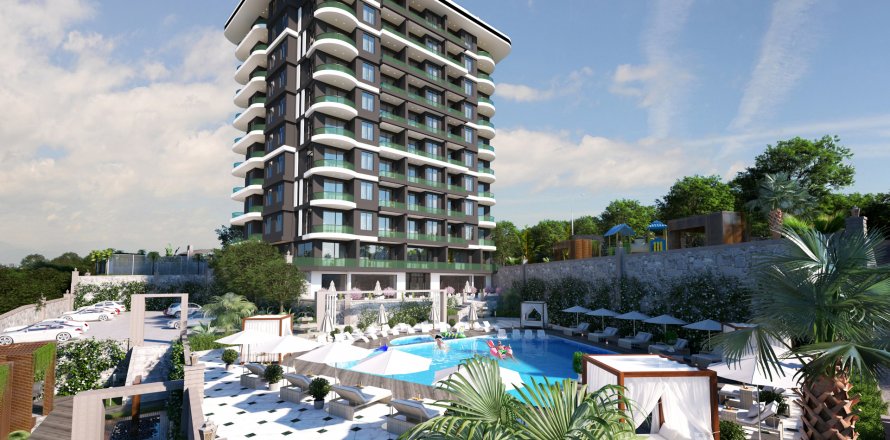 1+1 Apartment  in Demirtas, Alanya, Antalya, Turkey No. 47337