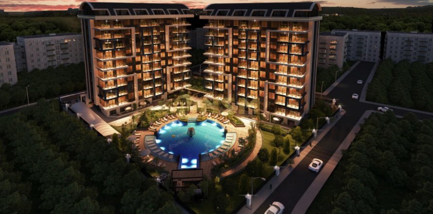 1+1 Apartment  in Alanya, Antalya, Turkey No. 48427