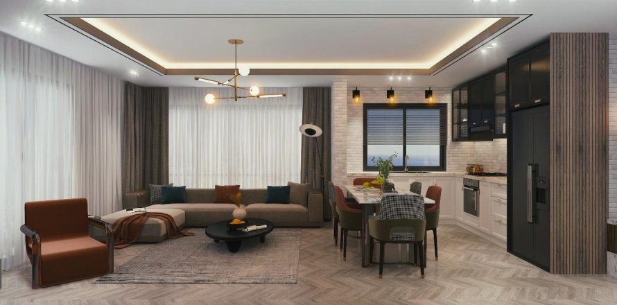 2+1 Apartment  in Mersin, Turkey No. 50110