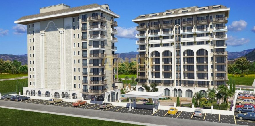 1+1 Apartment  in Alanya, Antalya, Turkey No. 48276