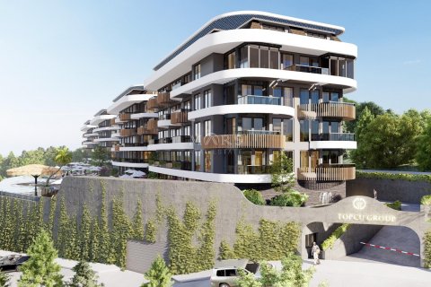 Residential complex in the Kestel area with beautiful views of the Mediterranean Sea, the Taurus Mountains and the ancient fortress of Alanya  in Alanya, Antalya, Turkey No.49572 – photo 3