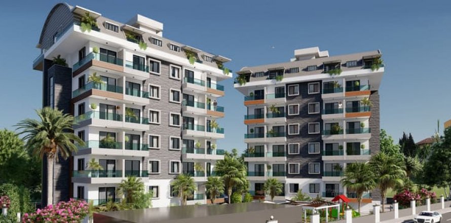1+1 Apartment  in Gazipasa, Antalya, Turkey No. 47802