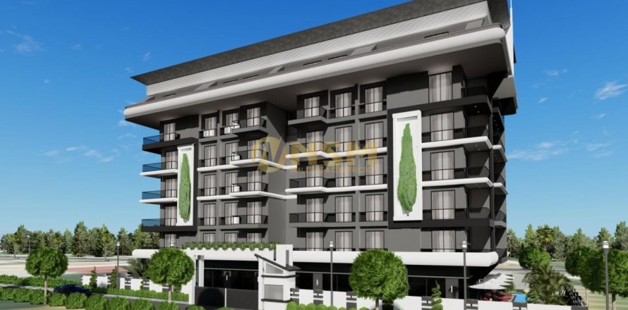 1+1 Apartment  in Alanya, Antalya, Turkey No. 48431