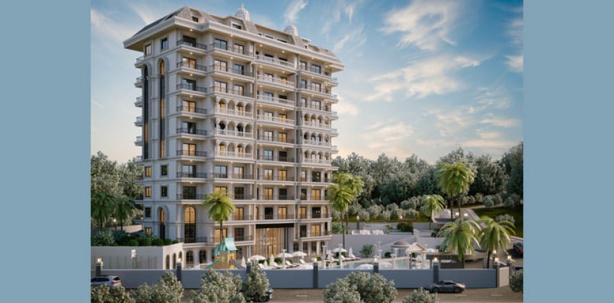 1+1 Apartment  in Avsallar, Antalya, Turkey No. 15076