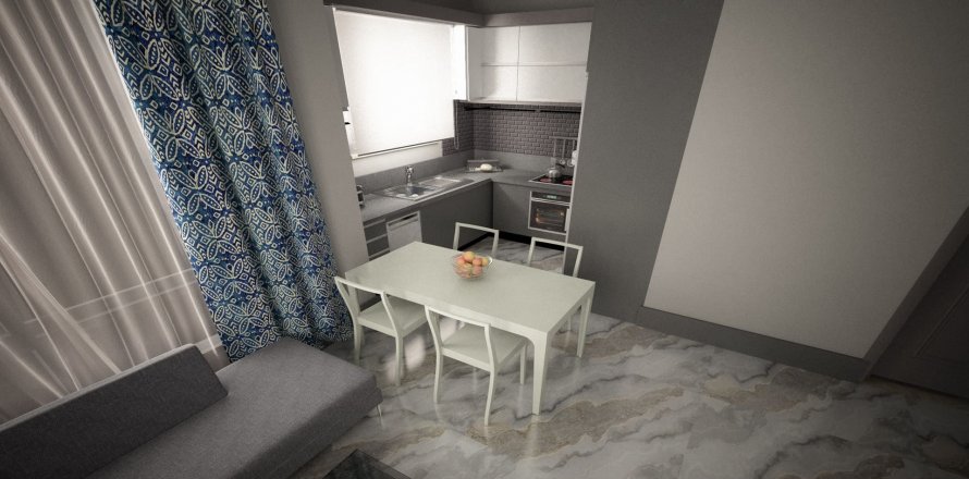 1+1 Apartment in CZG Suit, Alanya, Antalya, Turkey No. 47968