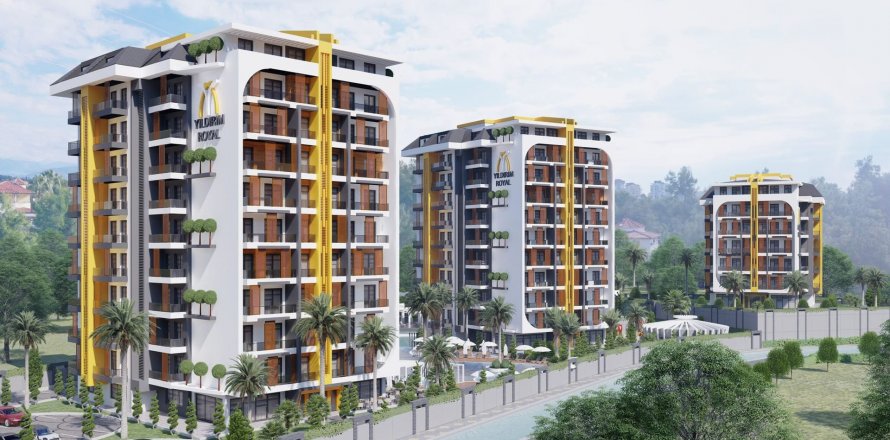 4+1 Apartment in Yildirim Royal, Avsallar, Antalya, Turkey No. 49174