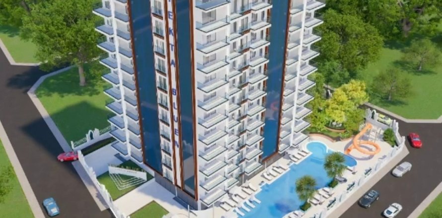 1+1 Apartment  in Mahmutlar, Antalya, Turkey No. 48718