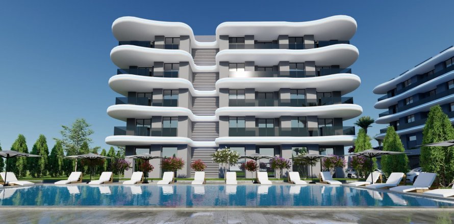 2+1 Apartment in Lotus Sea Side, Okurcalar, Alanya, Antalya, Turkey No. 49420