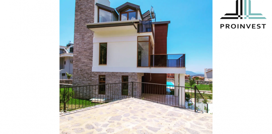 4+1 Villa  in Fethiye, Mugla, Turkey No. 52395