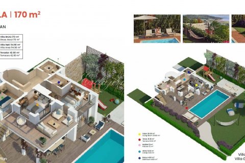 Villa for sale  in Bodrum, Mugla, Turkey, 85m2, No. 25387 – photo 16