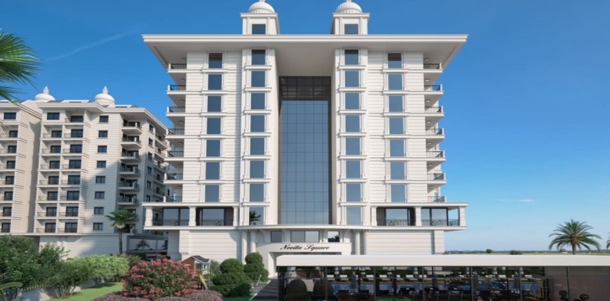 1+1 Apartment in Novita Square Residence, Mahmutlar, Antalya, Turkey No. 52064