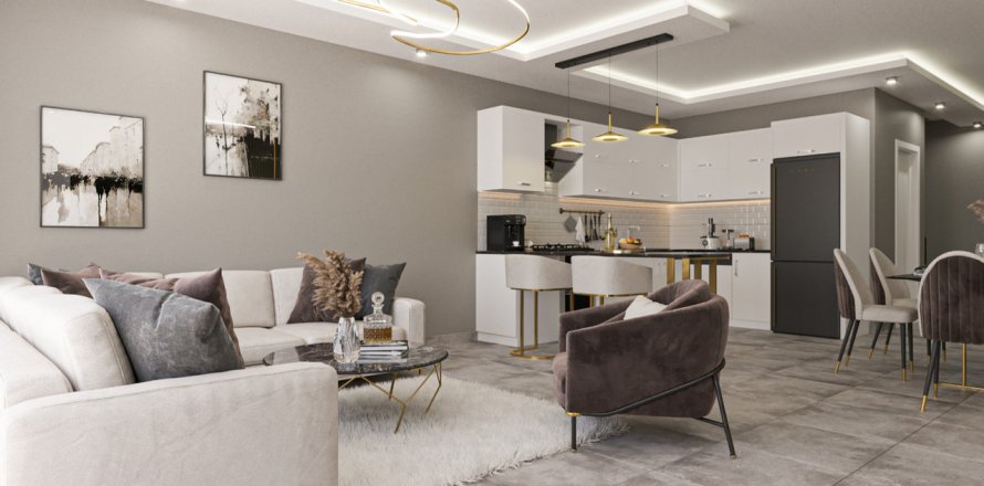 2+1 Apartment in Mila Sea View, Antalya, Turkey No. 50838