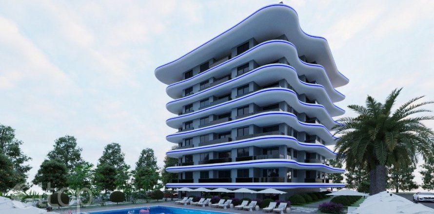 1+1 Apartment  in Avsallar, Antalya, Turkey No. 51342