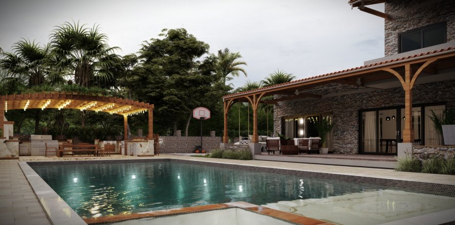 3+1 Villa  in Fethiye, Mugla, Turkey No. 54682