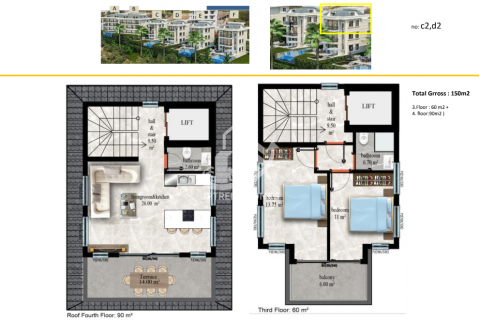 Apartment for sale  in Kestel, Antalya, Turkey, 1 bedroom, 55m2, No. 45838 – photo 16