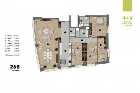 Apartment for sale  in Üsküdar, Istanbul, Turkey, 4 bedrooms, 260m2, No. 53777 – photo 26