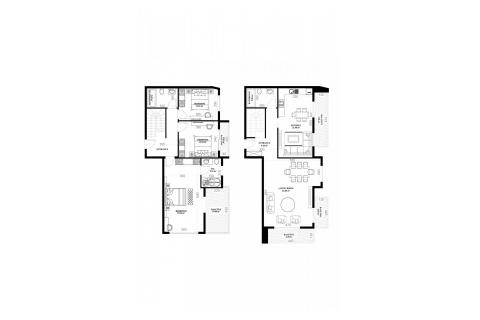 3+2 Penthouse in YEKTA ALARA CİTY Residence, Mahmutlar, Antalya, Turkey No. 50758