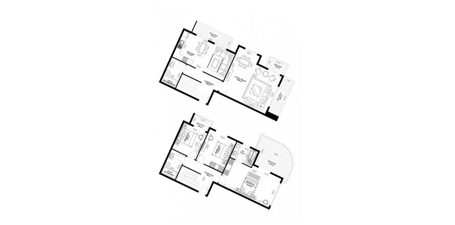 Floor plan «11», 3+2 in YEKTA ALARA CİTY Residence