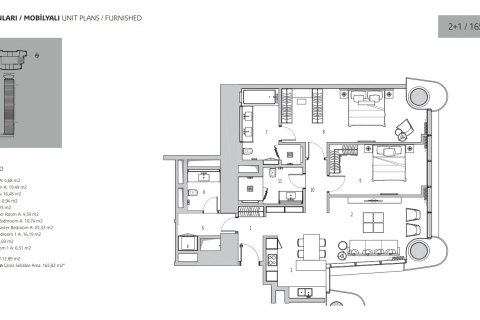 Apartment for sale  in Üsküdar, Istanbul, Turkey, 2 bedrooms, 166m2, No. 59998 – photo 23