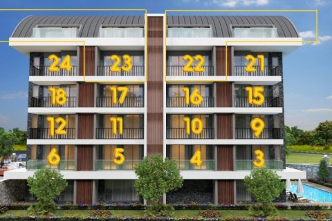 Apartment for sale  in Alanya, Antalya, Turkey, 1 bedroom, 50m2, No. 58836 – photo 15