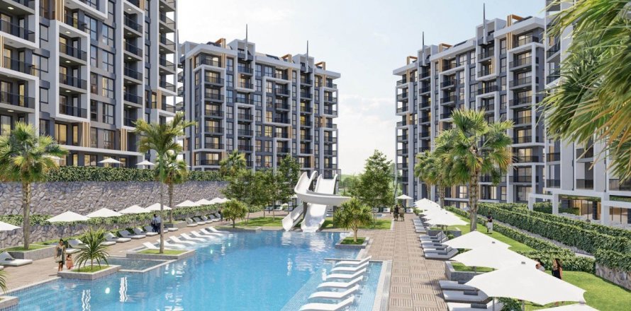 1+1 Apartment  in Alanya, Antalya, Turkey No. 58941