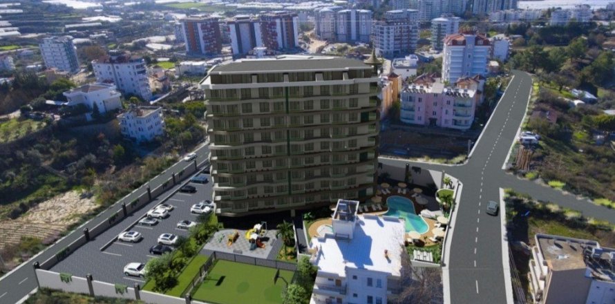 1+1 Apartment  in Alanya, Antalya, Turkey No. 58883