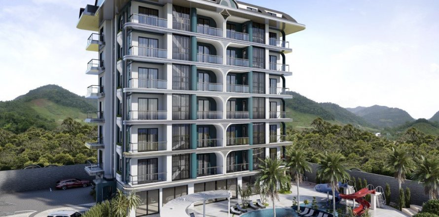 1+1 Apartment  in Alanya, Antalya, Turkey No. 58821