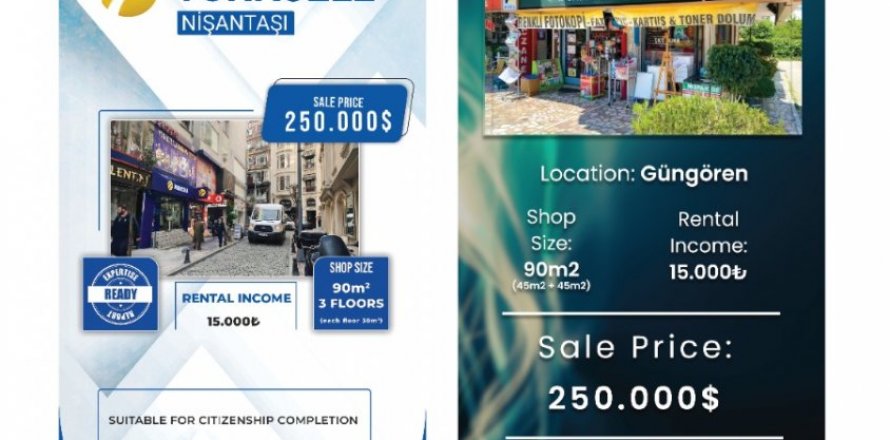 Commercial property  in Istanbul, Turkey No. 58736