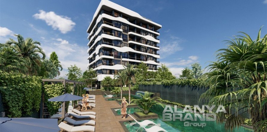 1+1 Apartment  in Alanya, Antalya, Turkey No. 59016