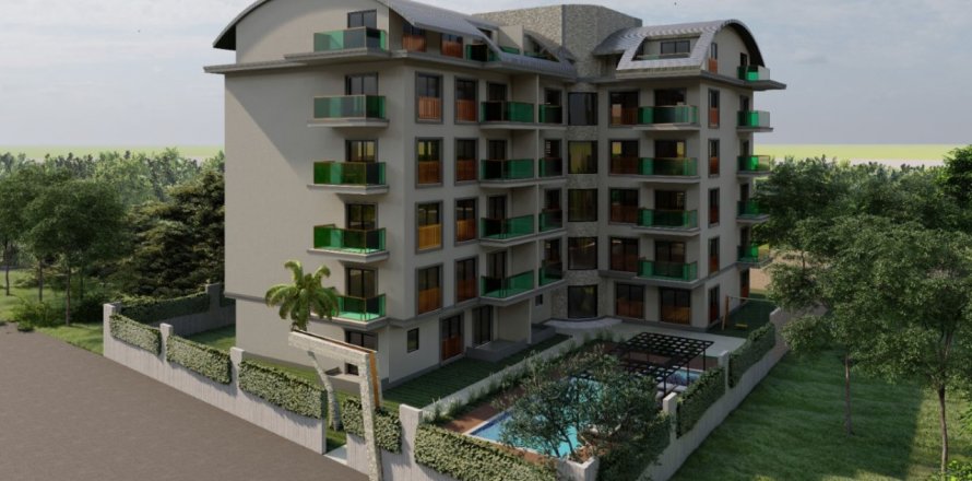 1+1 Apartment  in Alanya, Antalya, Turkey No. 59237