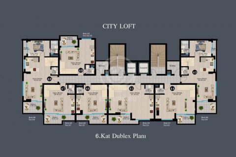 City Loft &#8212; резиденция отельного типа в новых кварталах элитной застройки  in Alanya, Antalya, Turkey No.56059 – photo 15